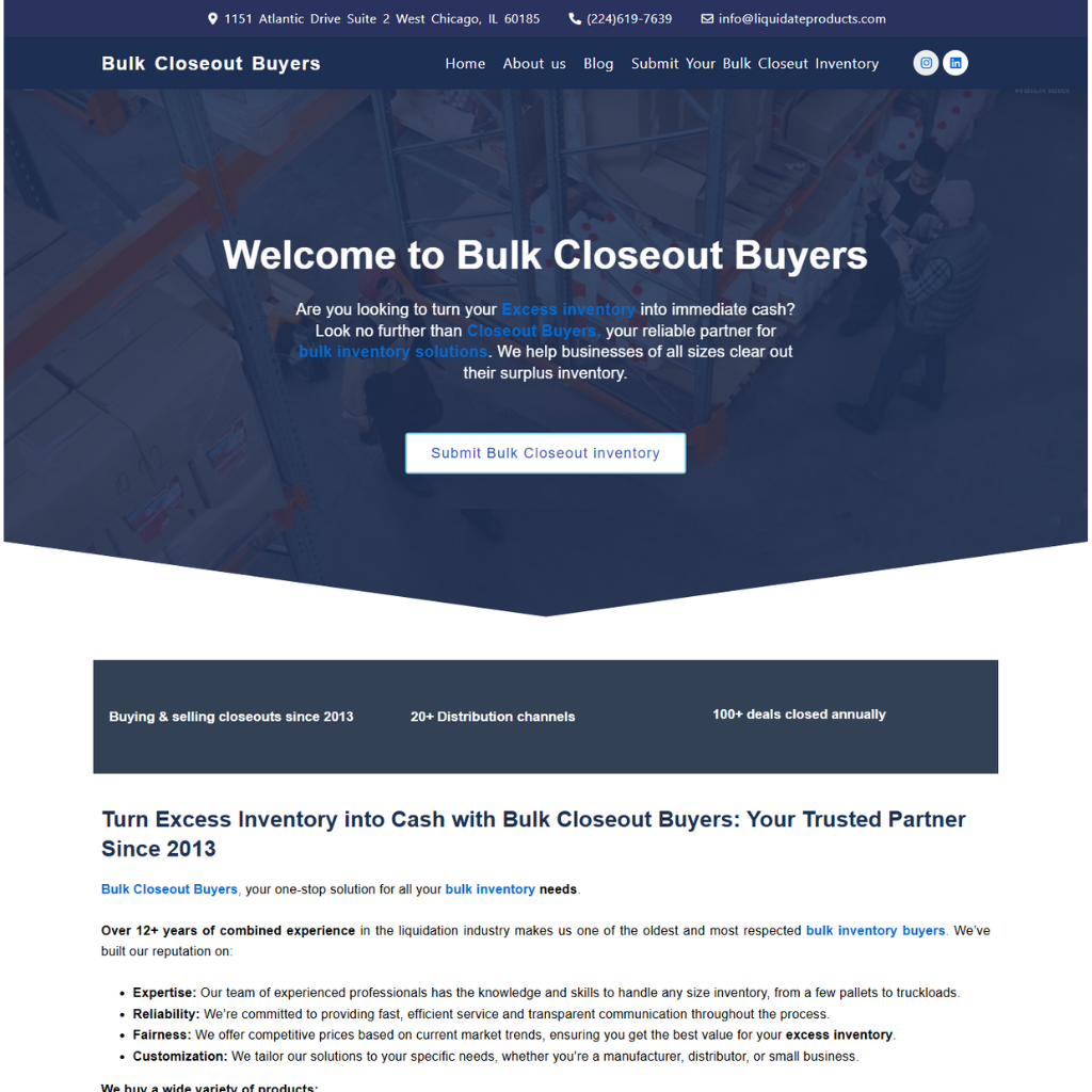 bulkcloseoutbuyers