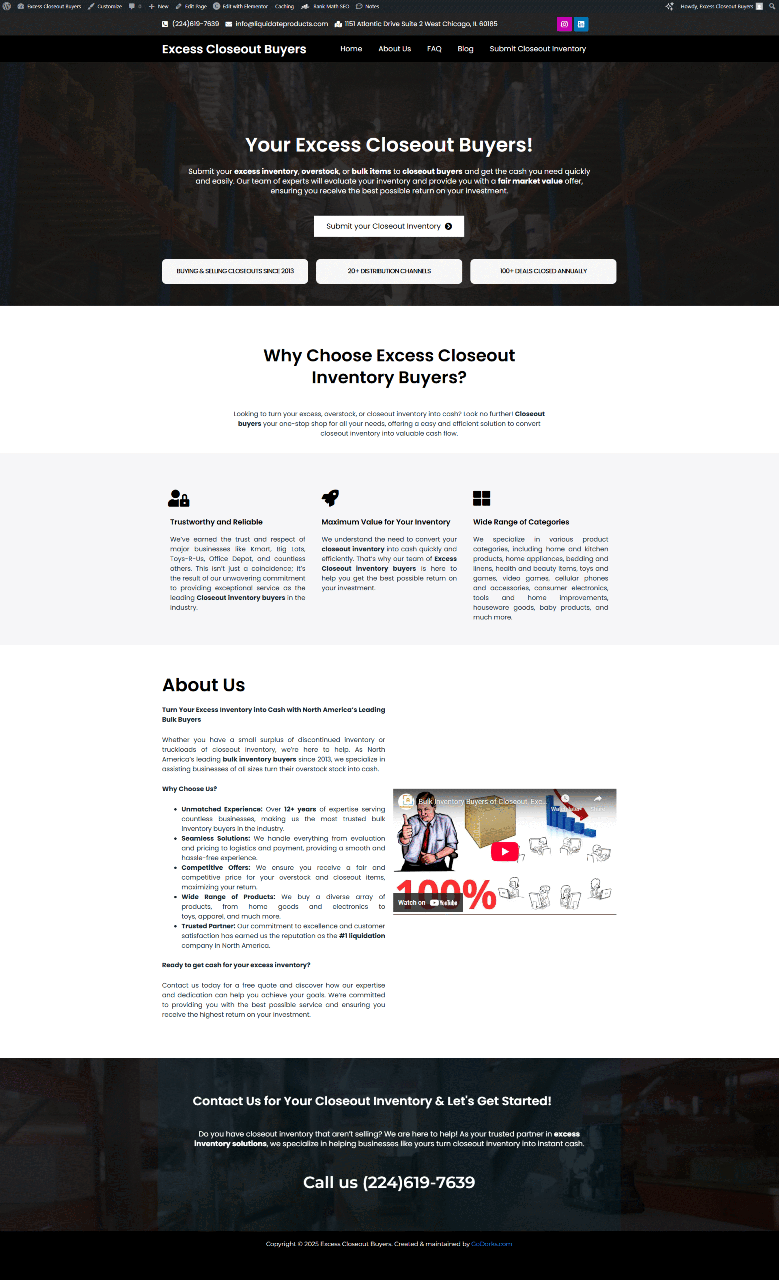 excess closeout buyers